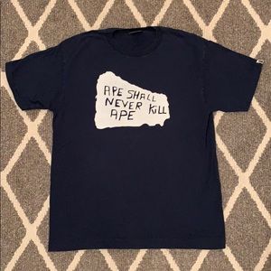 Vintage Bape ASNKA T shirt